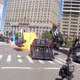Illustration for article titled Transformers 5 Movie Set Uses Big Car To Crash Like A Robot
